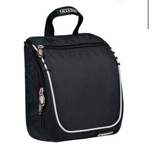 OGIO DOPPLER Toiletries Bag Black Shaving Travel Shave Pockets Hanging